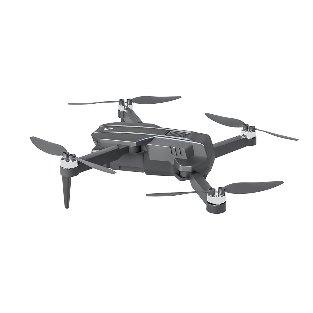 Skyvision 4K Ultra HD GPS Foldable Video Drone with 4.3" Display Controller, Brushless Motors, 1-Axis Gimbal, VR Headset, 17-Minute Flight Time & Travel Carry Case