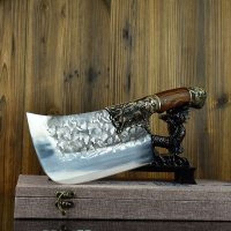 Household Bone Chopping Hand-Forged Kitchen Knife Dual-Use Knife Ghost Hand Made Chef Knives