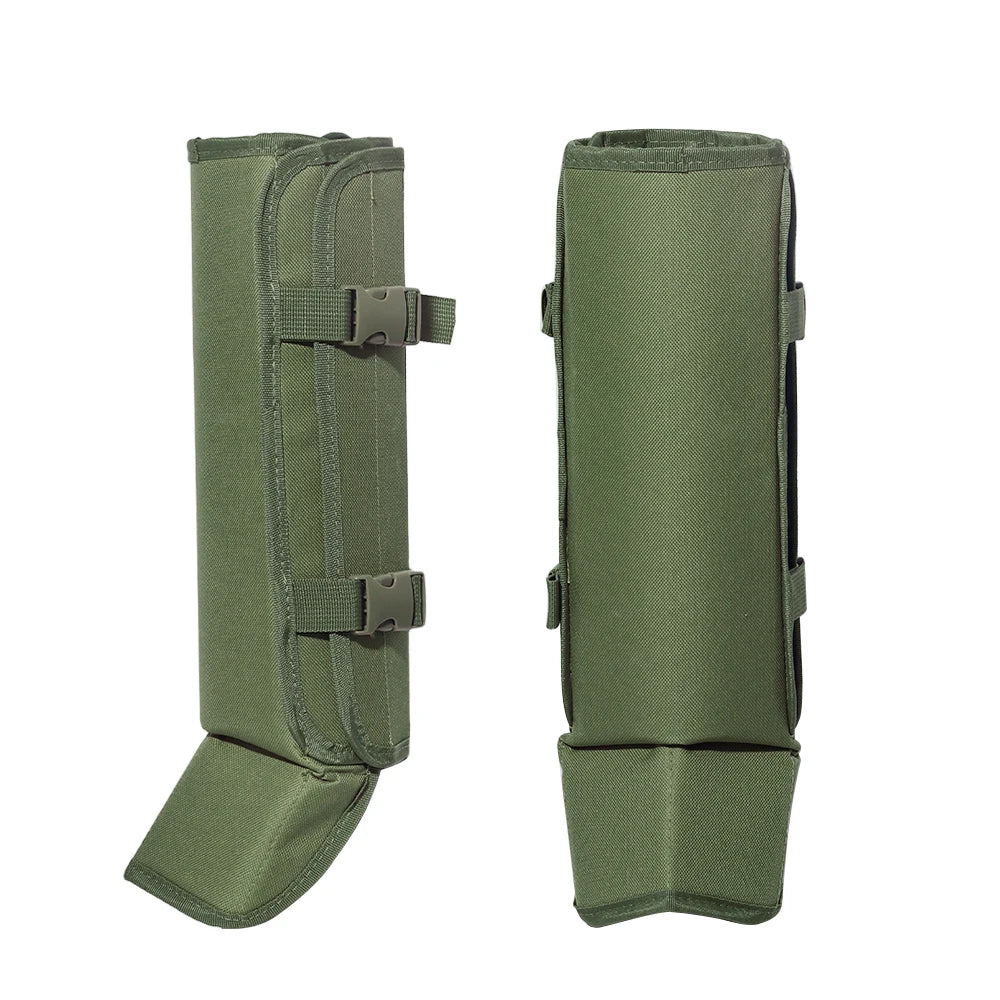1 Pair Snake Gaiters for Leg Protection Outdoor Hiking Anti-Snake Gaiters Adjustable Snake Bite Protection