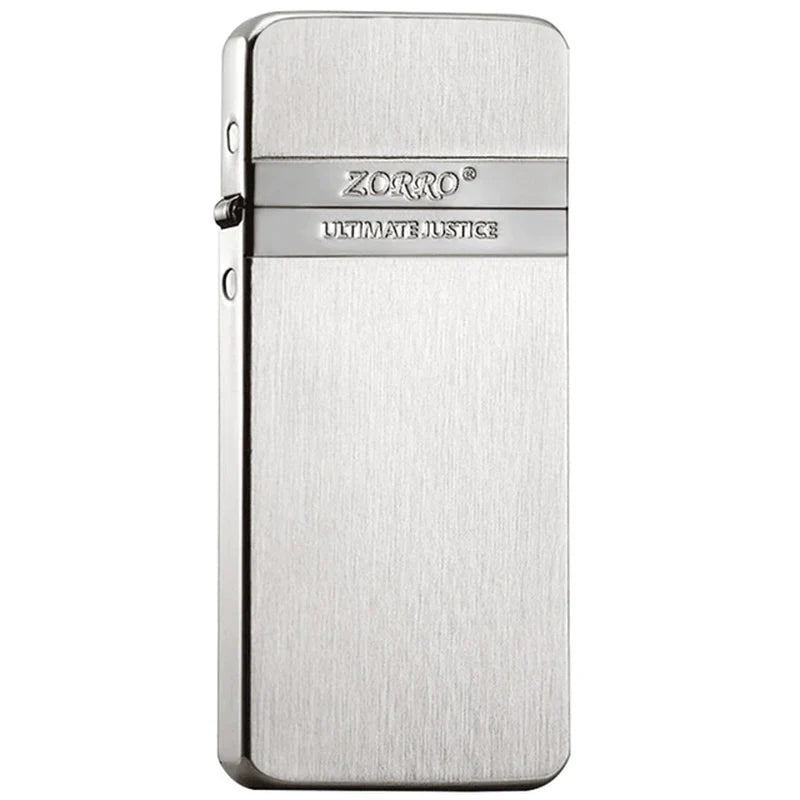 New Zorro Mini Ultra-Thin Pure Copper Kerosene Lighter Portable Metal Windproof Grinding Wheel Lighter Cigarette Lighter