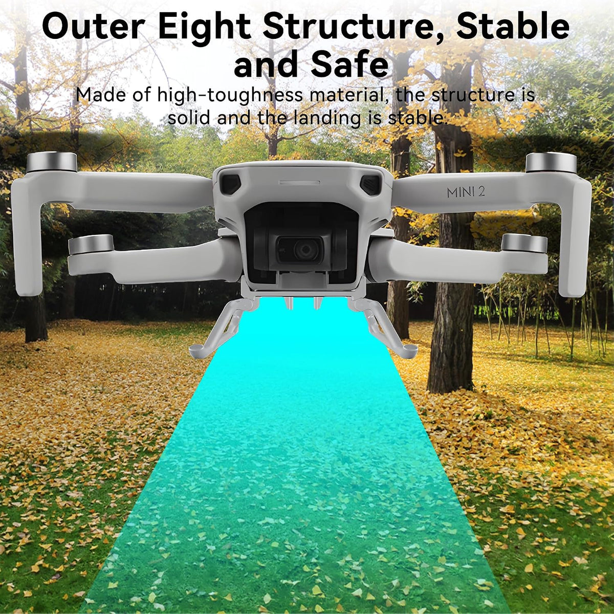 Mini 2 Se/Mini 4K Landing Gear Foldable Quick Release Extension Leg for DJI Mini 2 Series Drone Accessories