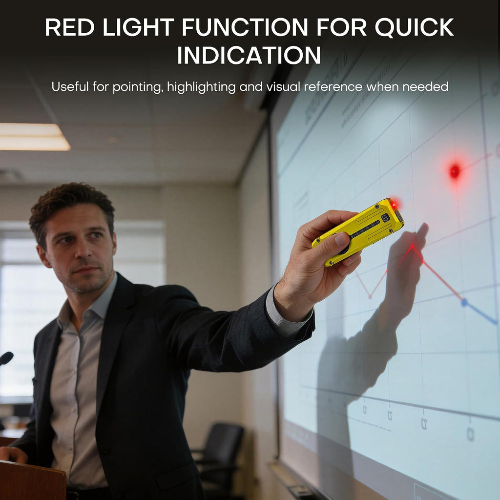 UV Flat EDC Flashlight Rechargeable 1800 High Lumens Pocket Light with Rgb,Magnetic Base Small Flashlights with Dual Switch,Stepless Dimming,Usb-C Waterproof Work Flash Light for Work,Home,Emergencies