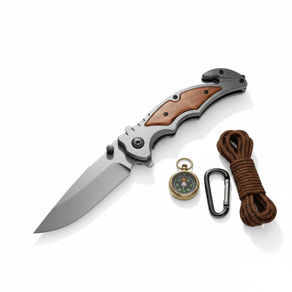 Mini Tactical Folding Pocket Knife | Survival Hunting & Camping Knife