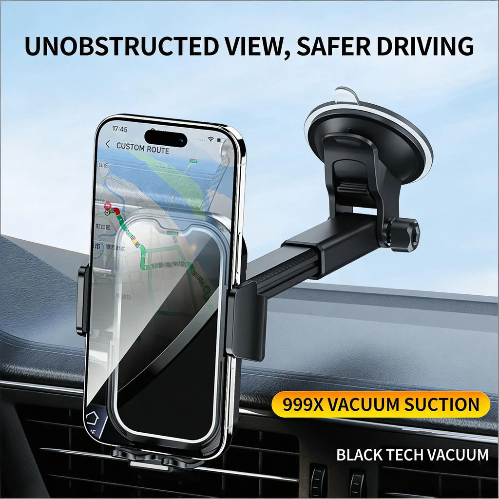 Car Phone Holder 2026 Ultimate Phone Holder for Your Car Windshield Dashboard Cell Phone Car Mount with Patent & Safety Certs for Iphone Samsung Android