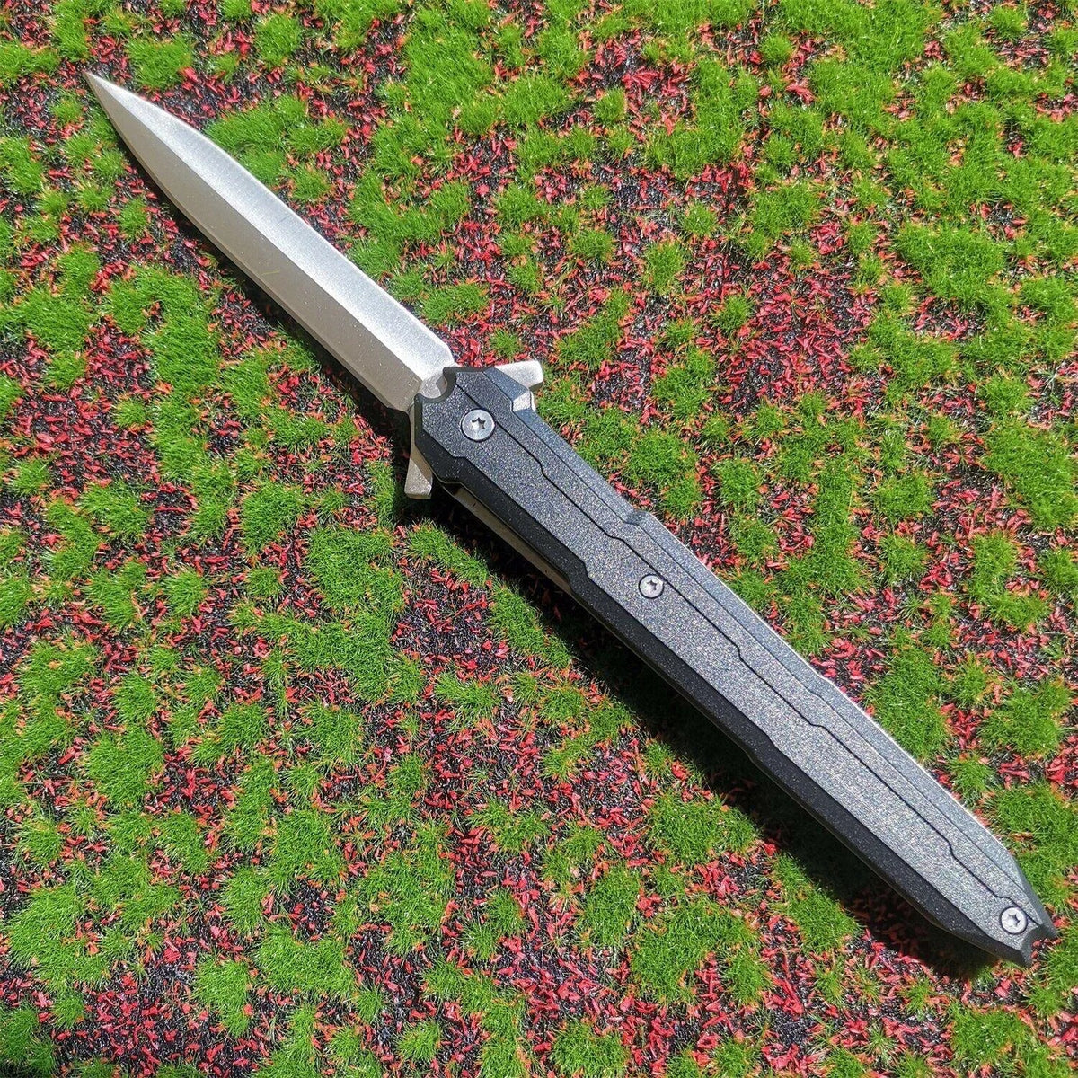 High Hardness Folding Multi-Functional Stainless Steel Outdoor Survival Knife