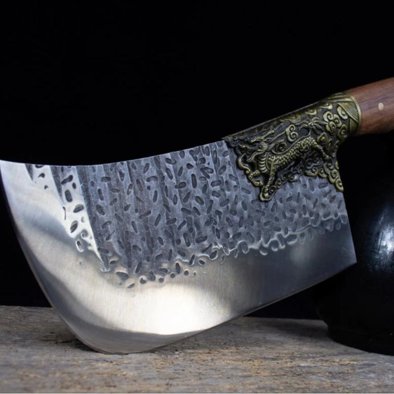 Household Bone Chopping Hand-Forged Kitchen Knife Dual-Use Knife Ghost Hand Made Chef Knives