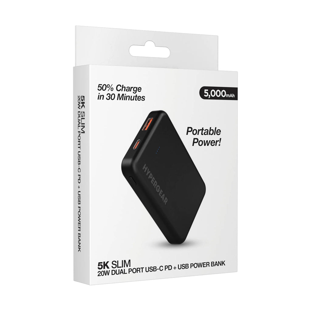 Hypergear 5000Mah PD20W Dual-Port Powerpack