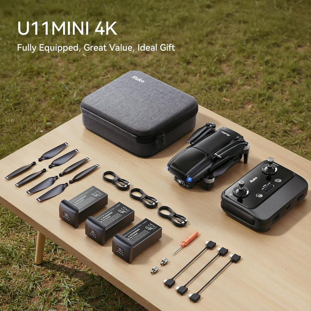U11MINI 4K, Drones with Camera for Adults and  Original Replacement Propellers