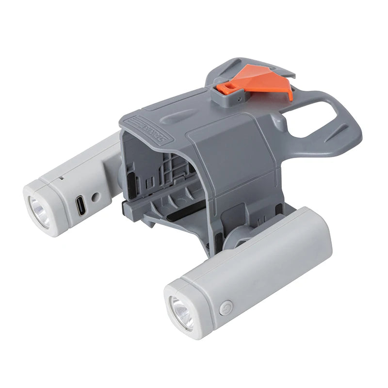 Rechargeable Searchlight for  Mini 4/5 Pro Drone Accessory Searchlight LED Night Flight Signal Light Flashlight Dual Light