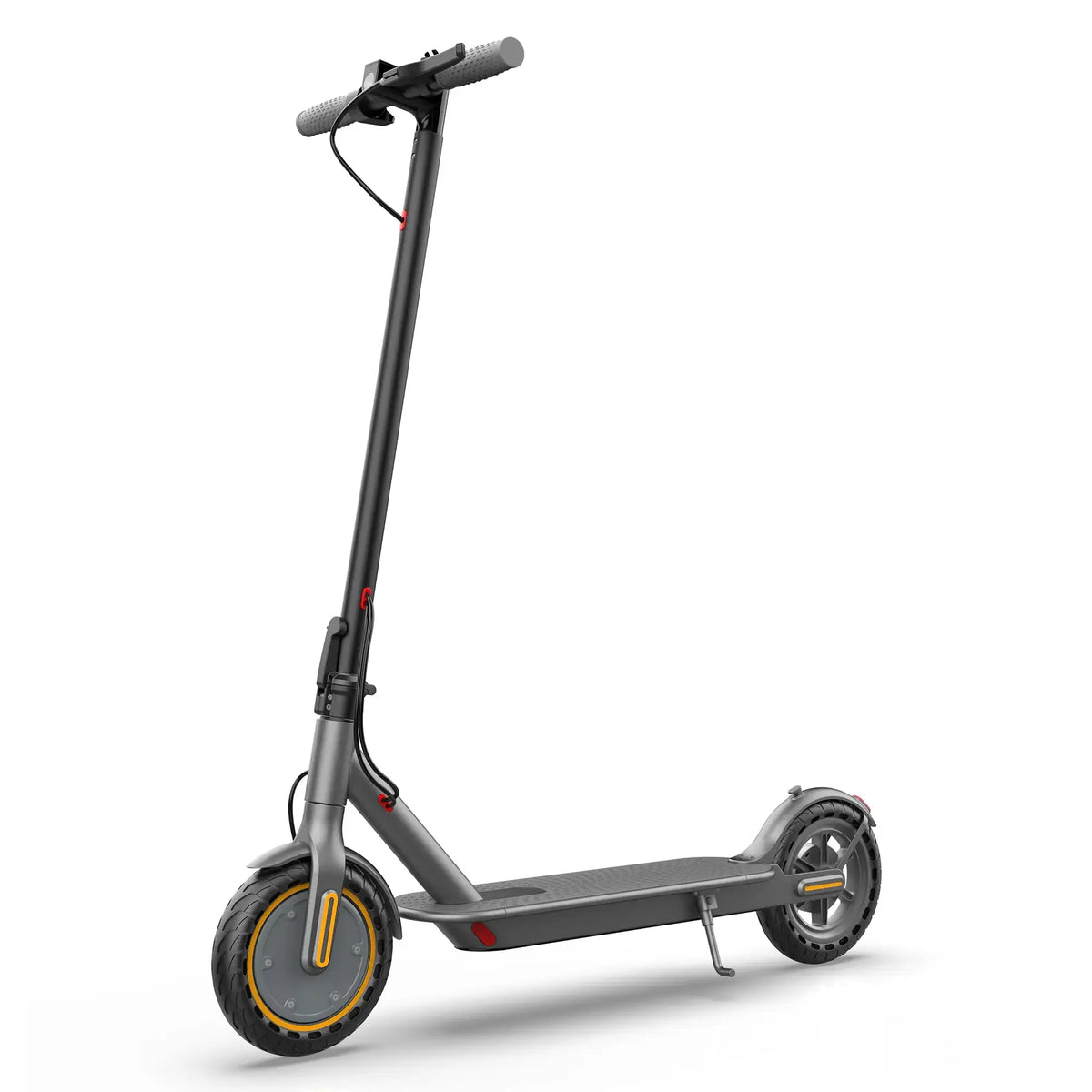 Foldable Adult Electric Commuter Scooter, 350W Motor, 19MPH Max Speed, 15 Mi Range, 8.5" Honeycomb Solid Tires, Dual Braking, Smart App Control, Lightweight Alloy Scooter for Students & Daily Travel