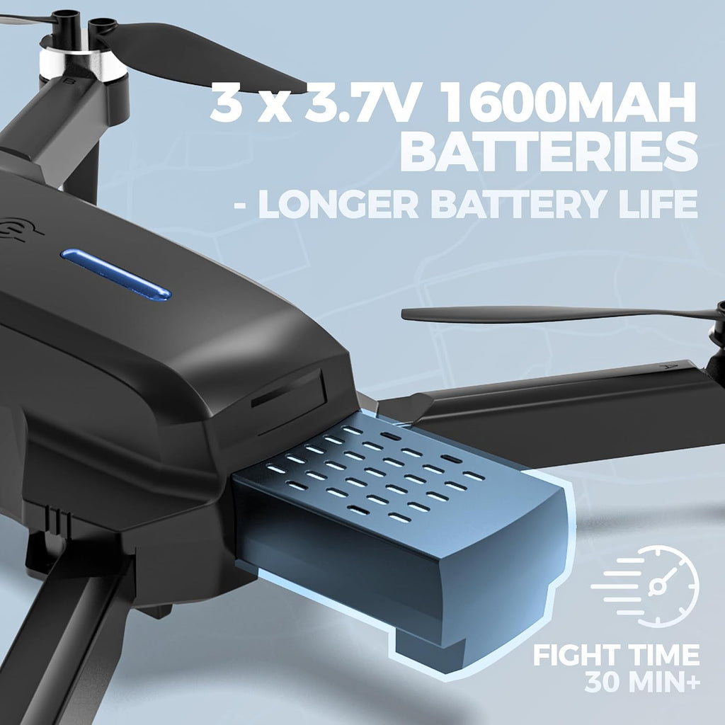 Drone with Screen on Controller, Ideal Toy Gift for Adults & Kids