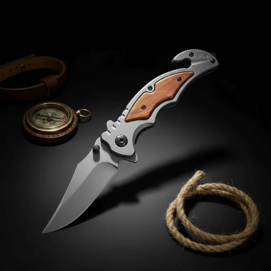 Mini Tactical Folding Pocket Knife | Survival Hunting & Camping Knife