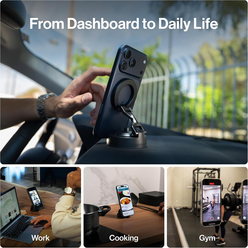 Hypermount (Gen 3) Magnetic Phone Holder, for Iphone and Android