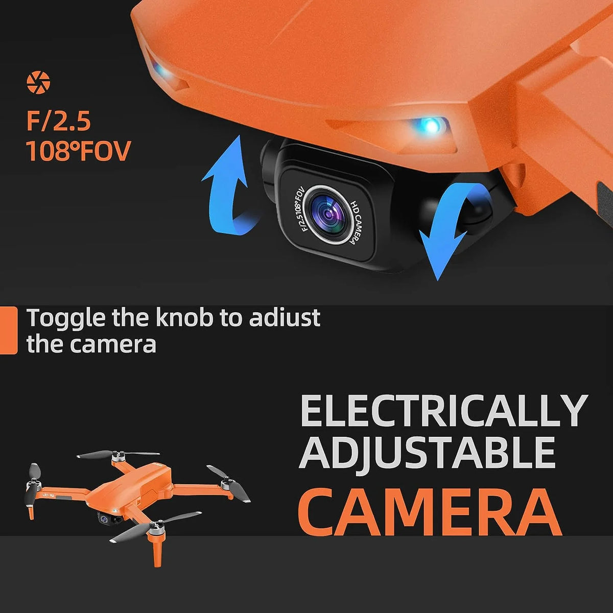 HHD Remote Controlled Aerial Drones W/ Accessories Included