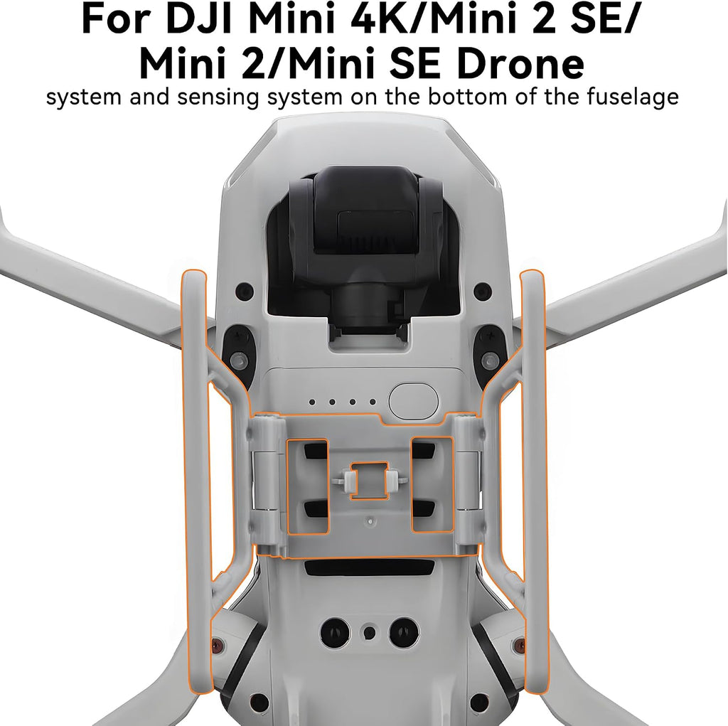 Mini 2 Se/Mini 4K Landing Gear Foldable Quick Release Extension Leg for DJI Mini 2 Series Drone Accessories