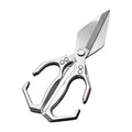 Multifunctional Kitchen Scissor Thickened Chicken Bone Scissors Nut Cracker Kitchen Shears Ergonomic Handle Scissors Fish Meat