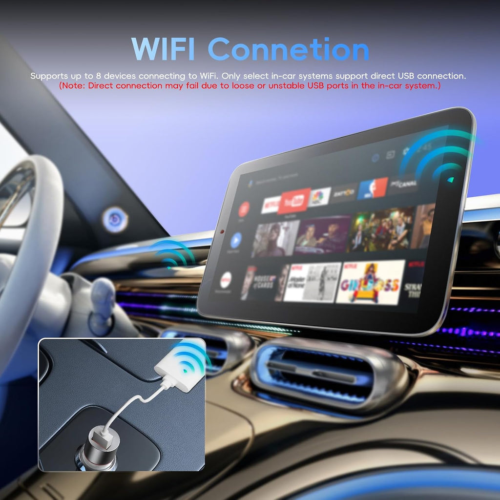 Wireless Global MINI Mobile Wifi Hotspot - UNISOC 4G LTE Portable Router with 28 Band, Wifi 6, Auto Network Switching, Connects 8 Devices, USB Tethering for Car/Home/Travel, Travel Wifi