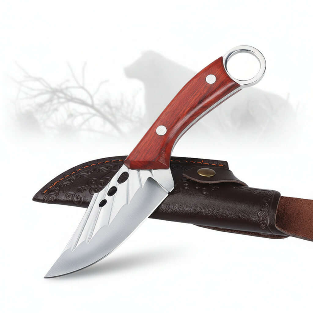 Outdoor Stainless Steel Boning Knife – Forged Retro EDC Utility Knife