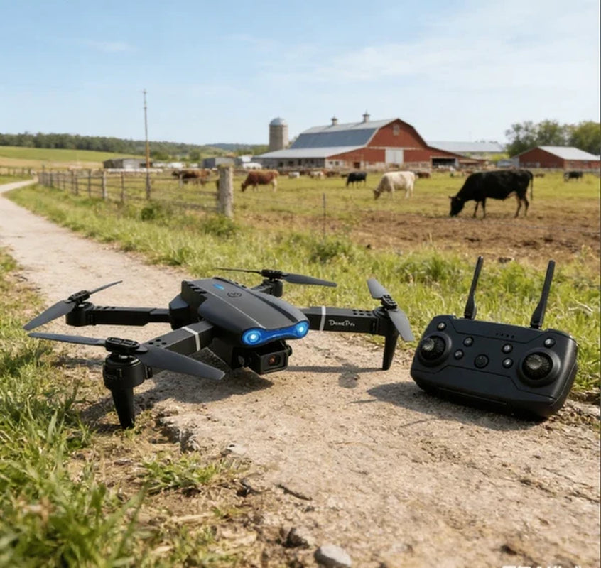 Adult-Use Drone with Camera, 4K UHD, S20 Lite Brushless Motor FPV Foldable Remote Control Drone, Suitable for Adults, Children, and Beginners. It Features 36-Minute Long Battery Life, Altitude Hold Fu