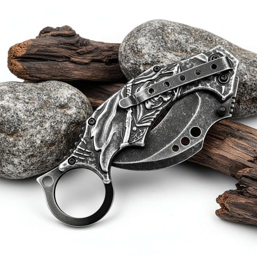 Wild Survival Folding Knife – Stainless Steel EDC Outdoor Knife