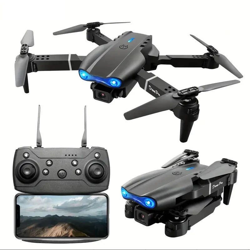 Adult-Use Drone with Camera, 4K UHD, S20 Lite Brushless Motor FPV Foldable Remote Control Drone, Suitable for Adults, Children, and Beginners. It Features 36-Minute Long Battery Life, Altitude Hold Fu