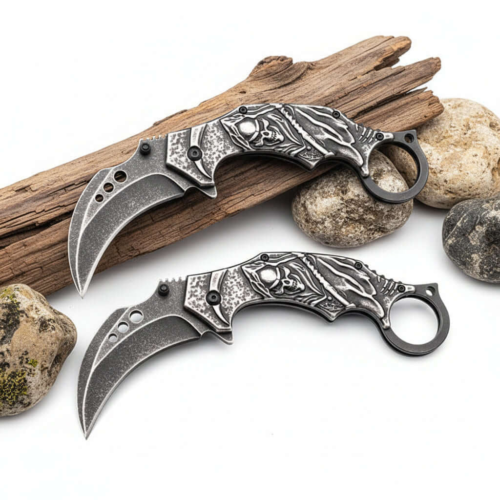 Wild Survival Folding Knife – Stainless Steel EDC Outdoor Knife
