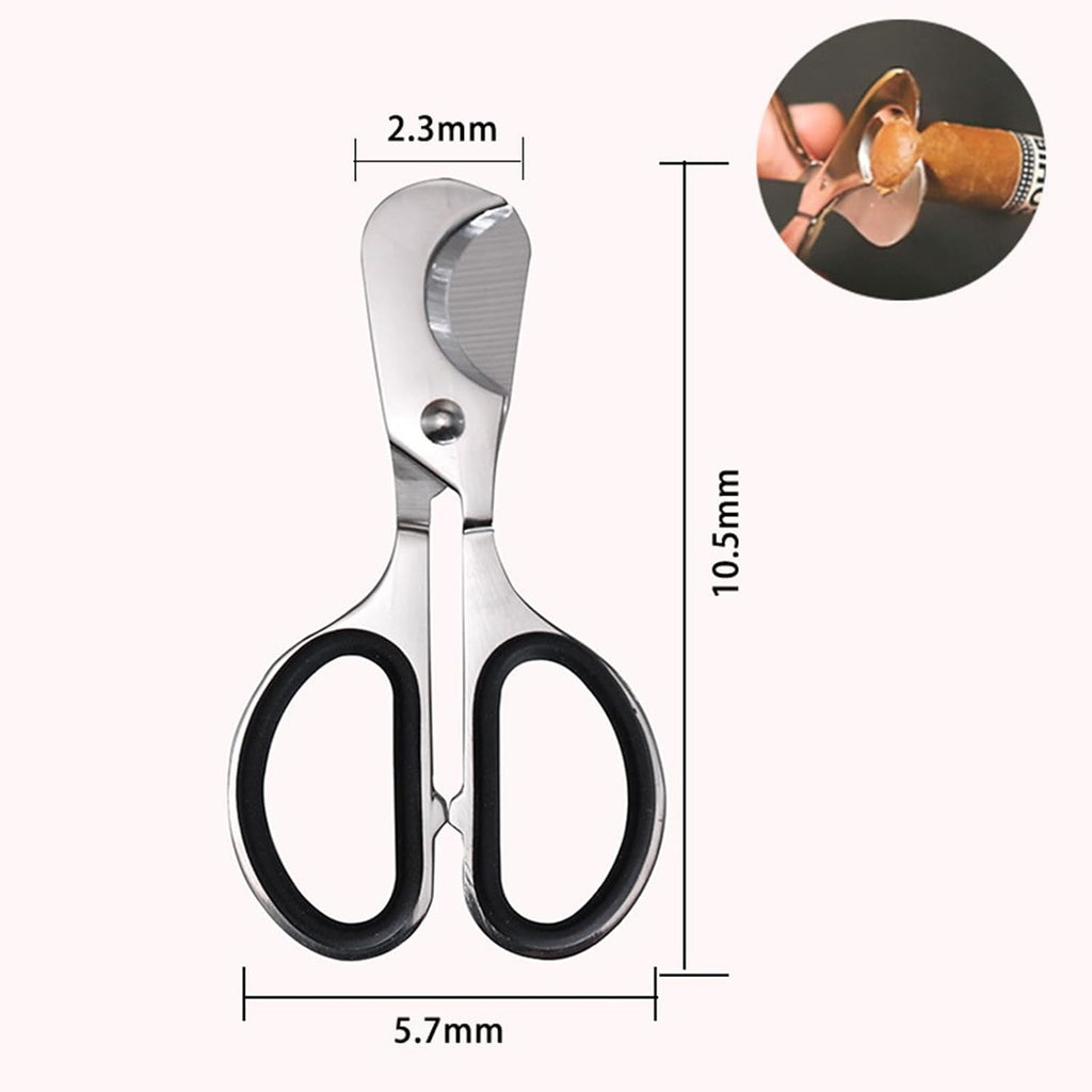 Cigar Cutter,Guillotine Cigar Cutter Cut Scissors for Cigar Trimming