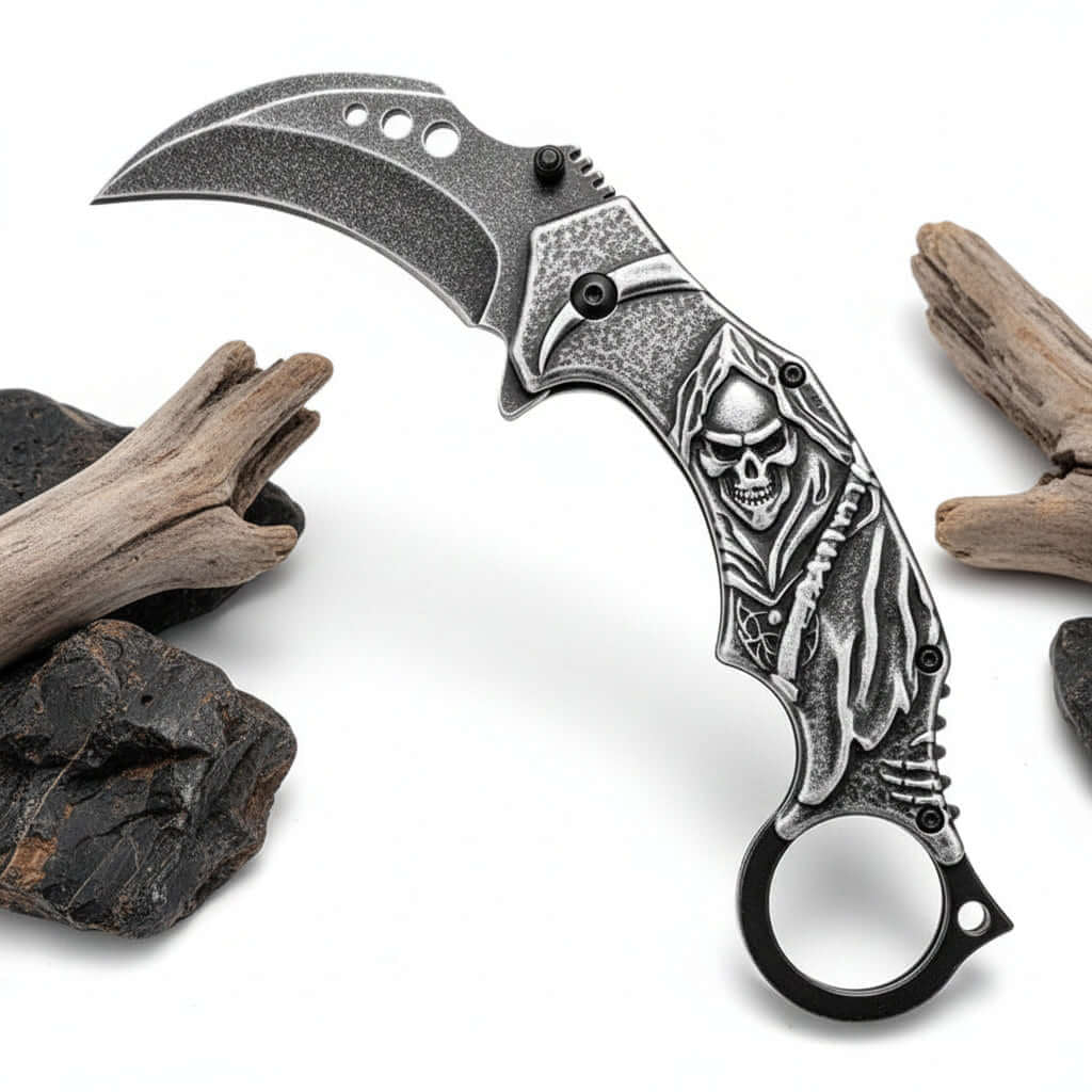 Wild Survival Folding Knife – Stainless Steel EDC Outdoor Knife
