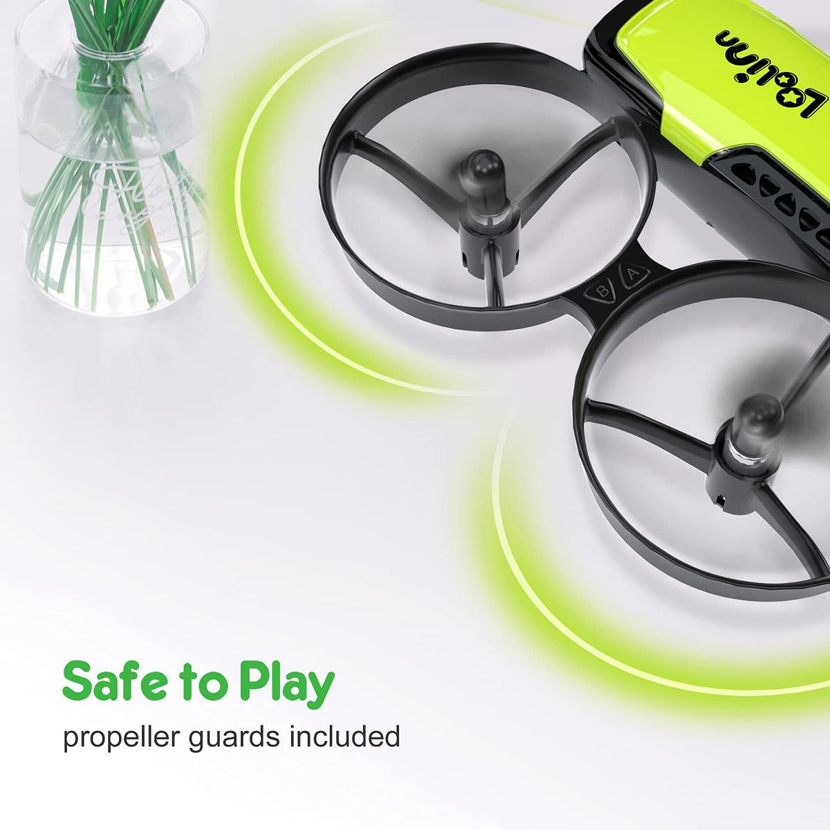 | Drone for Kids 8+ Gift with Camera - Mini Drone with 90° Adjustable Camera, Safe for Kids to Play, Easy to Fly, Photos and Videos, Includes Three Batteries (Gift for Kids)