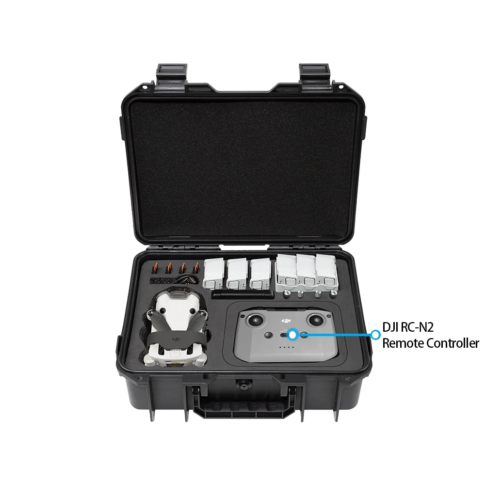 For  Mini 3/4Pro Case Mini 4 Pro Explosion Proof Case Mini 4 Pro Bag Portable Waterproof Box Hard Shell Large Capacity Case